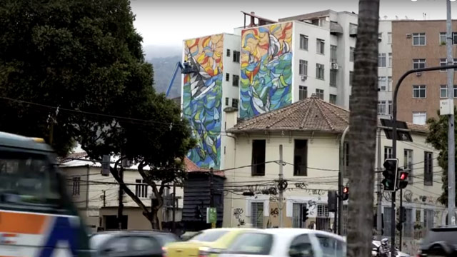 Rio Esporte Arte: mural# 2 Bruno BIG - Vela
